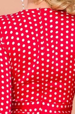 Boheemse Polka Dot Jurk Met Lange Mouwen -Jurken Korting Winkel 11991566245 2006444491