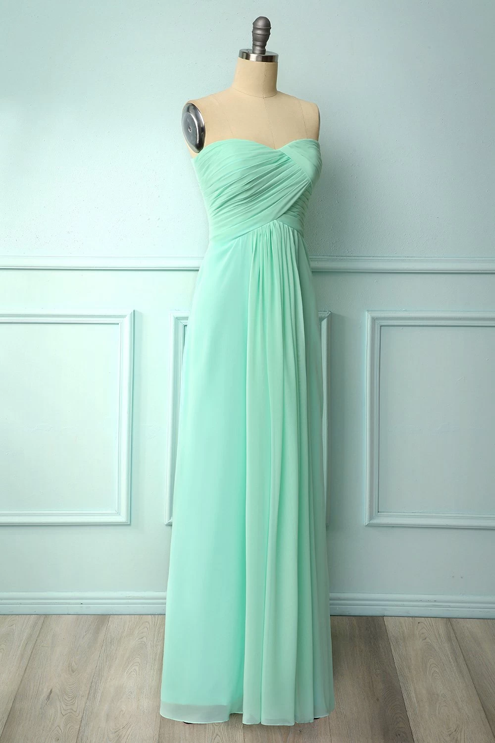 Lange Bruidsmeisjes Jurk 8 Lange Bruidsmeisjes Jurk - Afbeelding 6