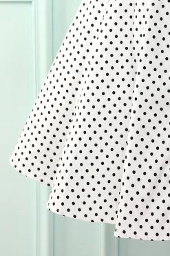 Mock Tweedelige Stippenjurk 13 Mock Tweedelige Stippenjurk -Jurken Korting Winkel 19091004255