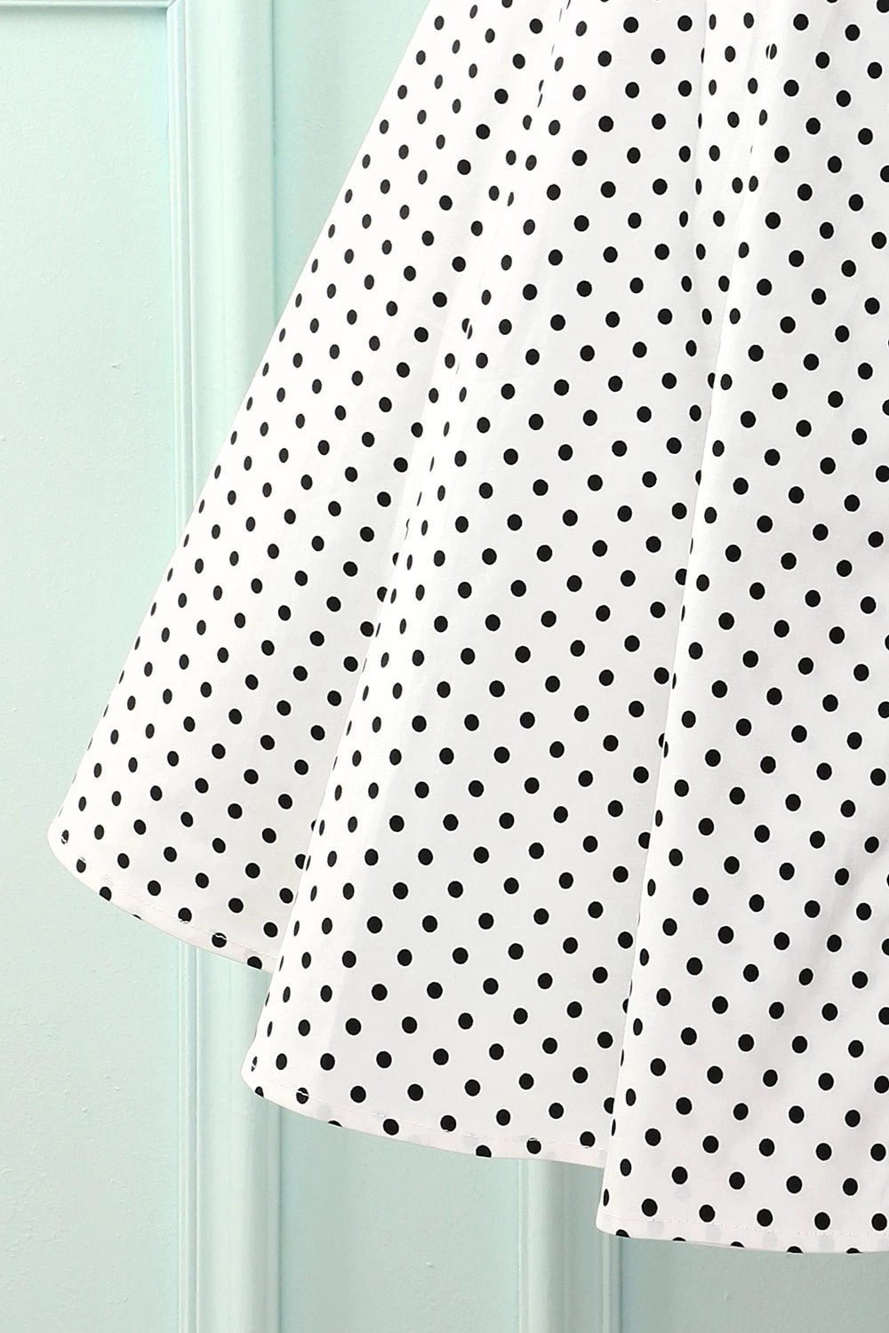 Mock Tweedelige Stippenjurk 7 Mock Tweedelige Stippenjurk - Afbeelding 5