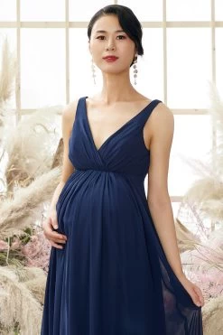V Nek Lange Moederschap Bridesmaid Dress -Jurken Korting Winkel 63ce8c69cf0d4a3f0883bf6874e0dda1 c30b174f dc1a 42f9 b045 913414f334aa