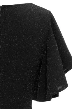 Glitter Zwarte Casual Feestjurk -Jurken Korting Winkel 7c1a21ba5bd3b73c9216d47714b99866