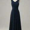 Marine V Hals Mouwloos A Lijn Lange Bruidsmeisjesjurk 1 Marine V Hals Mouwloos A Lijn Lange Bruidsmeisjesjurk -Jurken Korting Winkel AHCR2023415 Navy 1 first