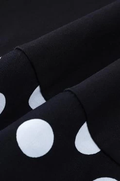 Off The Shoulder Polka Dots Jaren 1950 Jurk 17 Off The Shoulder Polka Dots Jaren 1950 Jurk -Jurken Korting Winkel CGLLY30384 20Black 20 6
