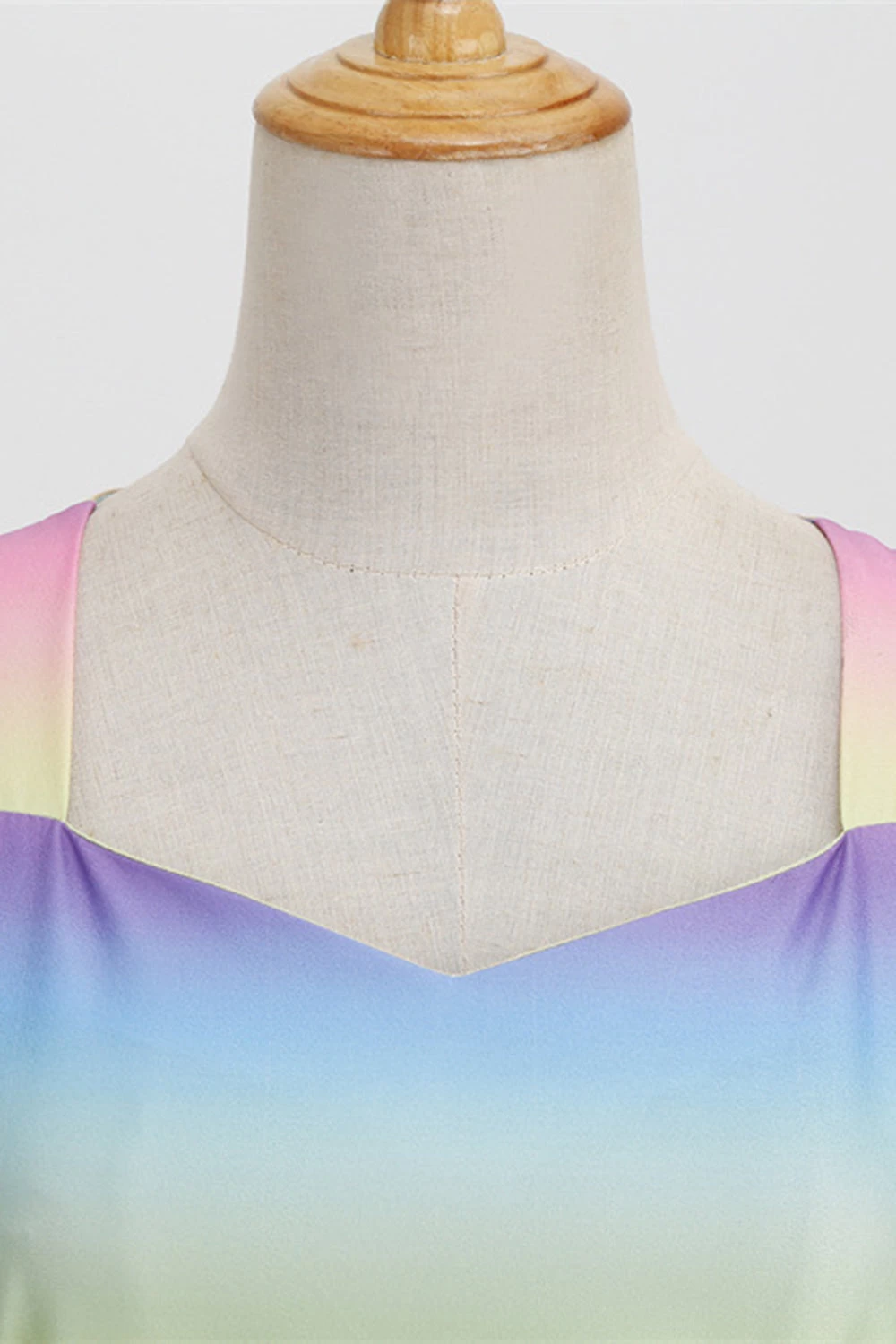 Kleurrijke A Line Vintage Jaren 1950 Jurk 10 Kleurrijke A Line Vintage Jaren 1950 Jurk - Afbeelding 8