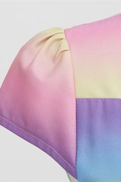 Kleurrijke A Line Vintage Jaren 1950 Jurk 13 Kleurrijke A Line Vintage Jaren 1950 Jurk -Jurken Korting Winkel CGLLY30386 20Rainbow 20 5