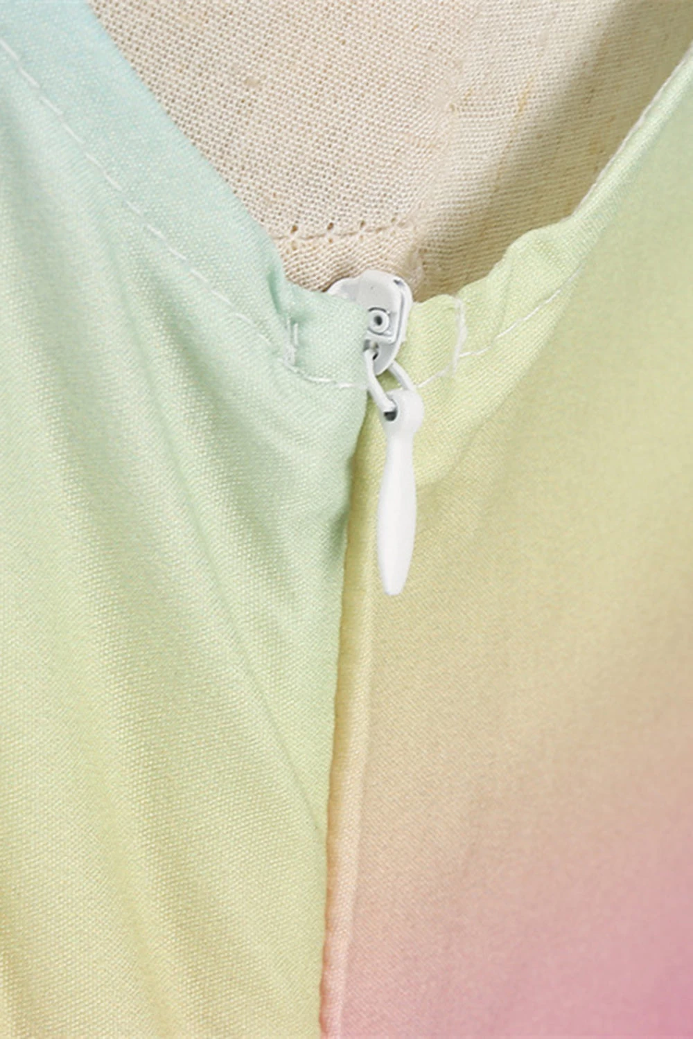 Kleurrijke A Line Vintage Jaren 1950 Jurk 9 Kleurrijke A Line Vintage Jaren 1950 Jurk - Afbeelding 7