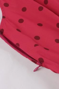 Rode Polka Dots Swing Jaren 1950 Jurk 11 Rode Polka Dots Swing Jaren 1950 Jurk -Jurken Korting Winkel CGLLY30553 20Red 20 4