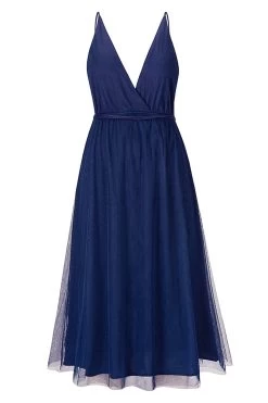 Eenvoudige Diepe V-hals Groene Feestjurk -Jurken Korting Winkel CGZL2218891 Navy 1 first