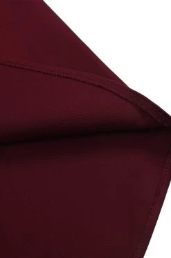 A Line Off The Shoulder Bordeaux Kanten Jurk Met Bowknot -Jurken Korting Winkel CGZL222082 Burgundy 3