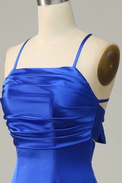 Royal Blue Halter A Line Lange Bruidsmeisje Jurk 12 Royal Blue Halter A Line Lange Bruidsmeisje Jurk -Jurken Korting Winkel CR2023413 Royal Blue 5