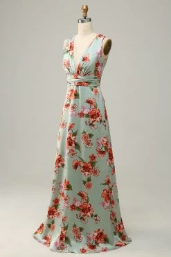 Groene Halter Mouwloze A Lijn Bruidsmeisje Jurk 10 Groene Halter Mouwloze A Lijn Bruidsmeisje Jurk -Jurken Korting Winkel YYZL576 20Green 3