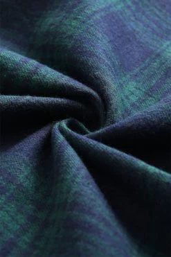 Groene Plaid Jaren '50 Jurk -Jurken Korting Winkel ZPKCGZL21012 6