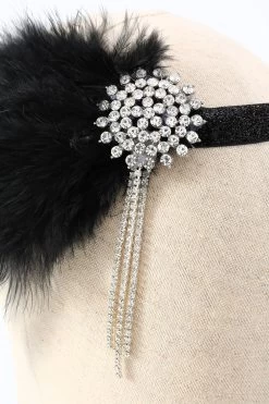 Zwarte Jaren 1920 Party Accessoires Sets -Jurken Korting Winkel ZPKCGZL21187 Black 3