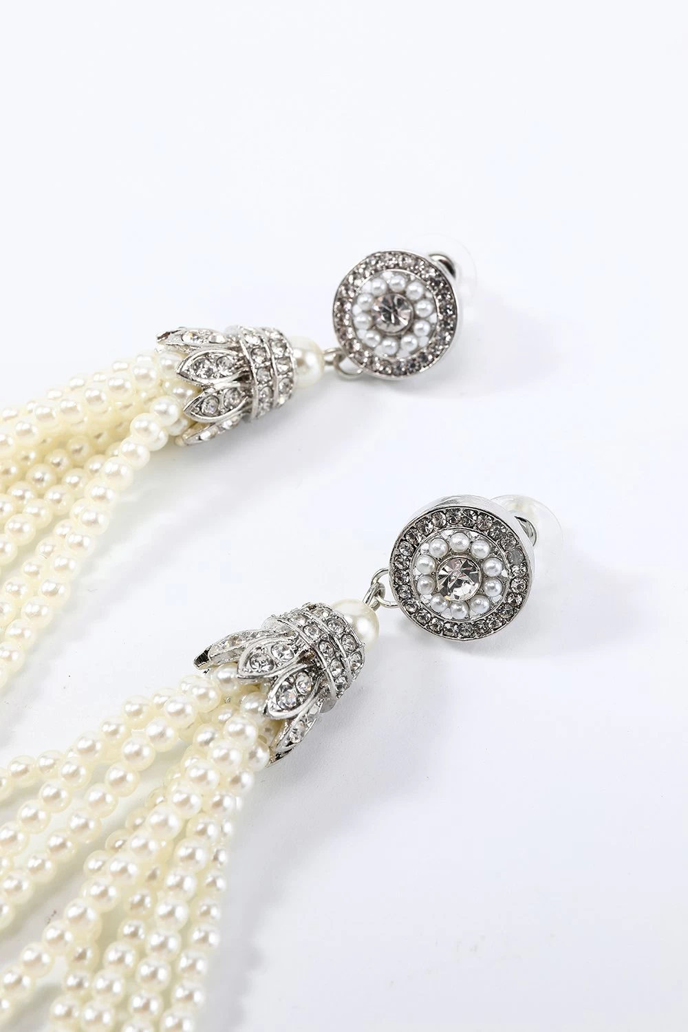 Ivoor Jaren 1920 Party Accessoires Sets 4 Ivoor Jaren 1920 Party Accessoires Sets - Afbeelding 2