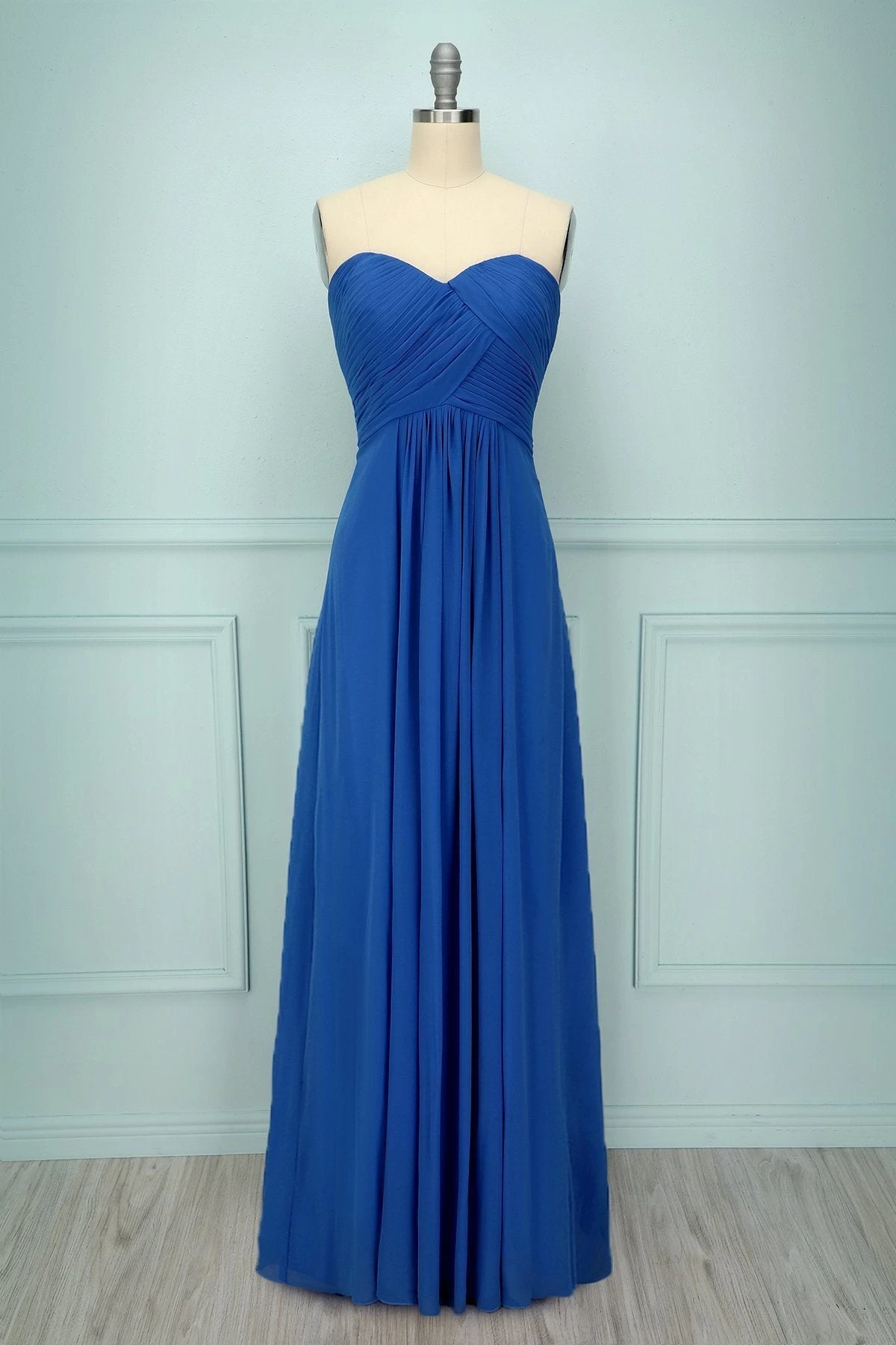 Lange Bruidsmeisjes Jurk 11 Lange Bruidsmeisjes Jurk - Afbeelding 9