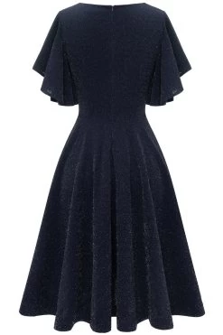 Glitter Zwarte Casual Feestjurk -Jurken Korting Winkel ebc52d8de748a968753713ff85a2a427